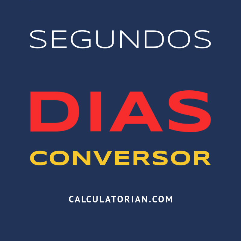 Converter De Segundos Para Dias